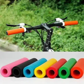 1 пара противоскользящих рулей для велосипеда, удобные силиконовые ручки для езды, амортизирующий чехол для руля велосипеда