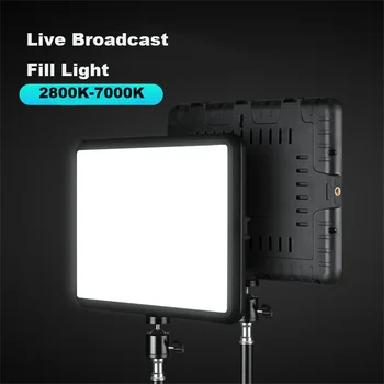 160 Led High Power Photo Studio LED Light 2800k-7000k Video Fill Lamp Видеопанель Light Photography Lighting Для Прямой Трансляции Изображение 0