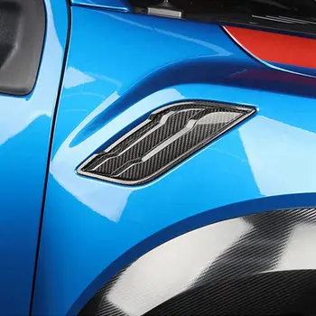 2шт Отделка переднего крыла автомобиля, боковое вентиляционное отверстие для Ford F150 Raptor 2015-2020 Изображение 2