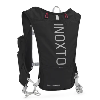 INOXTO 5L Жилет для бега марафона, сумки для бега на открытом воздухе, Мужской походный рюкзак, жилет для марафона, Велосипедный рюкзак, сумка для воды объемом 2 л