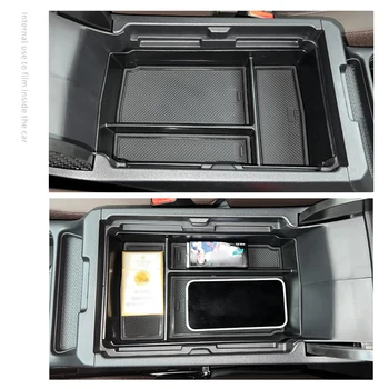 Автомобильные аксессуары для Honda CR-V CRV 2023 Подлокотник центральной консоли Ящик для хранения Держатель Органайзер Контейнер Лоток Изображение 2