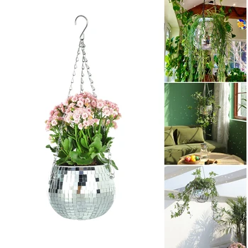 Горшки, Декоративные горшки для растений, Подвесной цветочный горшок Для внутреннего наружного декора дома и сада