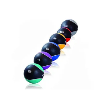 Двухцветный медицинский мяч TZ3017 / запчасти для тренажерного зала Изображение 0