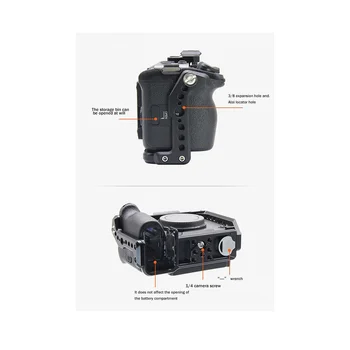 Для Sony FX30 FX3 Camera Cage Quick Pack Клетка для кролика, защита камеры, клетка, поддержка стабилизатора Изображение 2