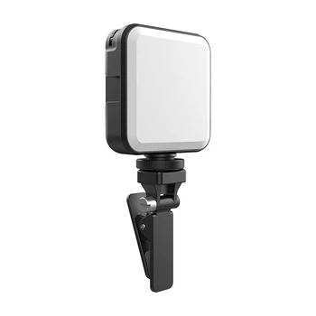 Комплект для видеоконференции с заполняющим светом для прямой трансляции фотографий USB-аккумуляторная камера с зажимом для самостоятельной трансляции встречи с масштабированием