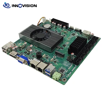 Материнская плата Mini ITX NAS с 11-м процессором 4cores N5095, серверная плата 12SATA3.0 NAS