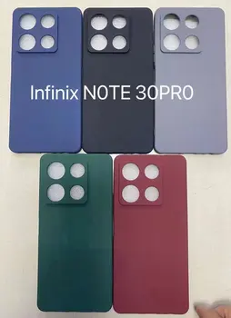 Матовый для Infinix Note 30 VIP Note 30 Pro Hot 30 Play Чехол NFC 30i Силиконовый защитный чехол Изображение 5