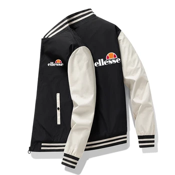 Новая мужская куртка роскошного бренда Мужская спортивная куртка на открытом воздухе 2023 Новая Модная повседневная Высококачественная Брендовая бейсбольная куртка