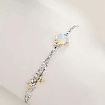 Новое ожерелье Planet из стерлингового серебра 925 пробы, персонализированные подвески, браслет в милом стиле, подарок на день рождения для женщин, изысканные ювелирные изделия Изображение 5