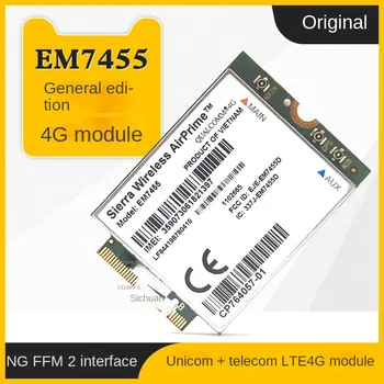 Оригинальный модуль EM7455 China Unicom 4G FDD-LTE DW5811E Universal Edition NGFF M2 Изображение 0