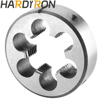 Плашка для Нарезания круглой резьбы Hardiron Metric M38X1.5 Левая, Машинная Плашка Для Нарезания резьбы M38 x 1.5