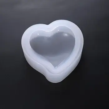 Сделай САМ хрустальную силиконовую форму для торта Ювелирные изделия Love Highlights Размер зеркала Персиковое сердечко Силиконовые формы Кухонные инструменты для выпечки Изображение 2