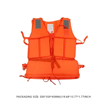 Спасательный жилет для плавания на открытом воздухе с регулируемой плавучестью, костюм для выживания на открытом воздухе, спасательный жилет для водных видов спорта, аксессуары Изображение 5